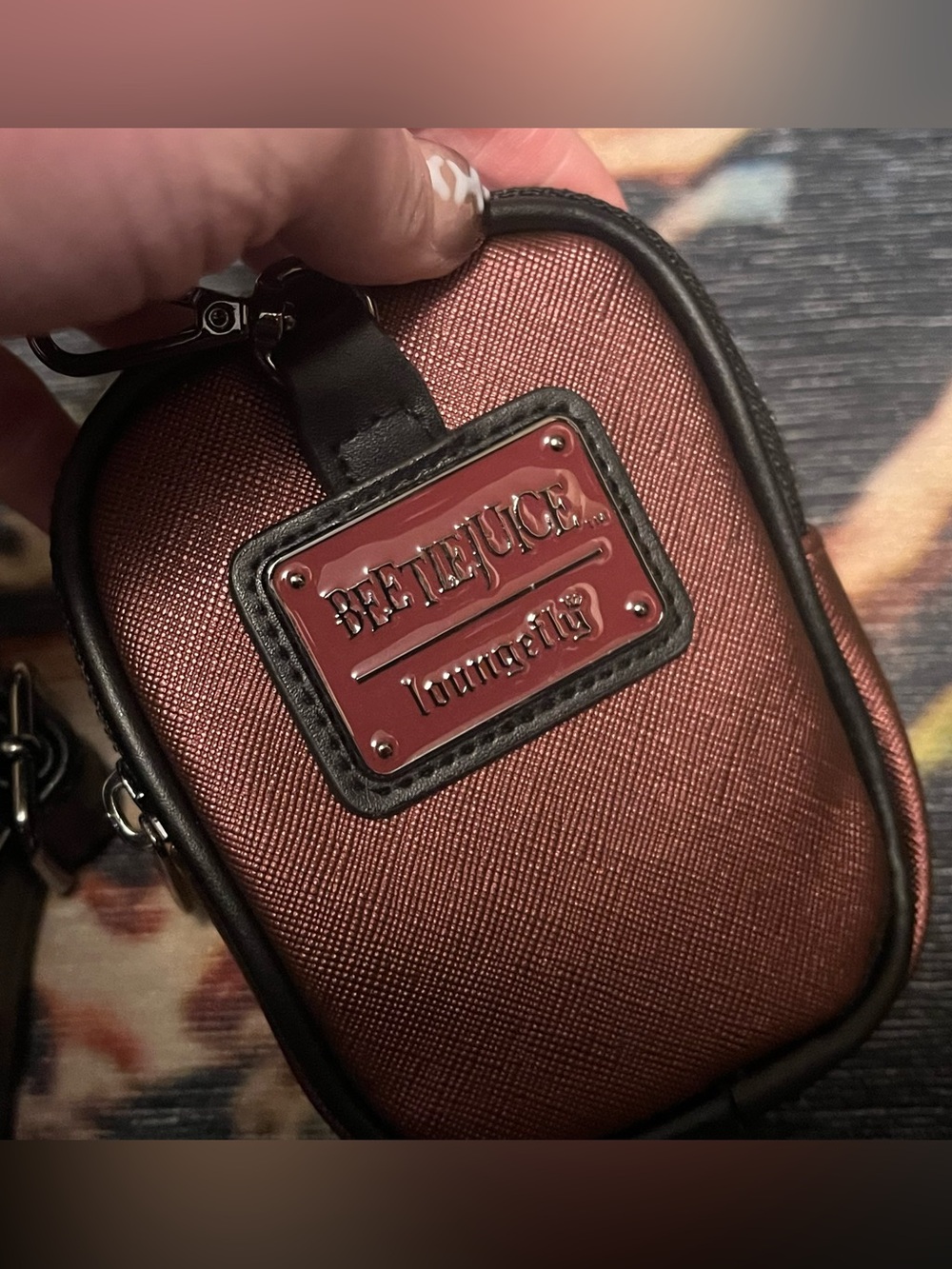 Loungefly Beetlejuice Dantes Inferno Purse - Picture 4 of 8